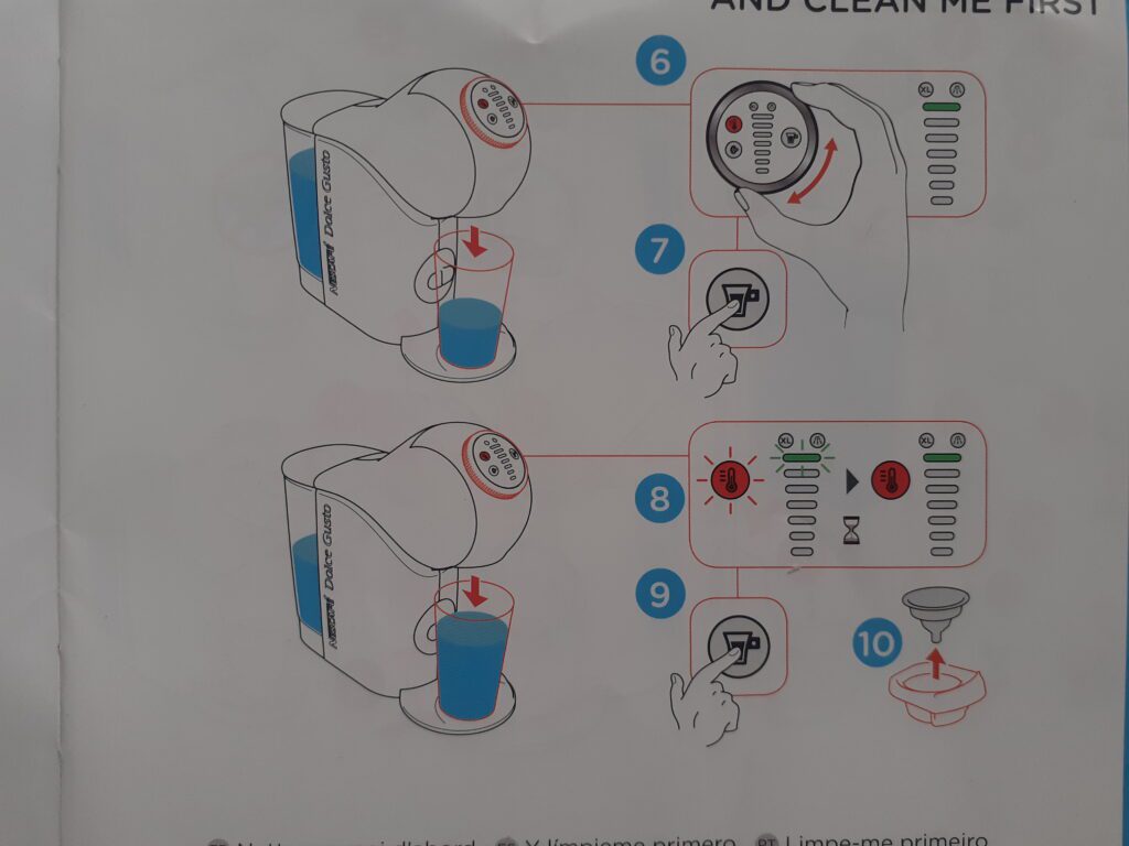 2 Descalcificar a Máquina de Café Expresso Dolce Gusto