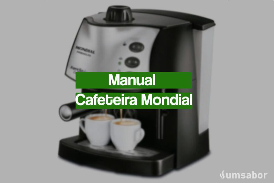 Manual de instruções Cafeteira Expresso Mondial Coffee Cream C-08