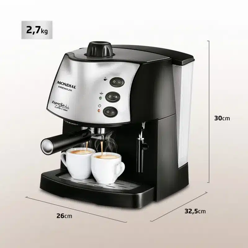 Manual de instruções Mondial Coffee Cream C-08