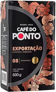 Primeira das 7 melhores marcas de café do Brasil. A imagem mostra uma embalagem de café de 500g da marca Café do Ponto.