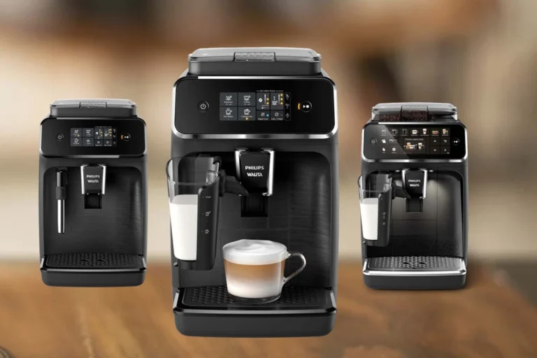 imagem contém a Philips Walita 1200, Philips Walita 2200 e a Philips Walita 5400